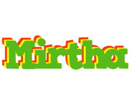 Mirtha crocodile logo
