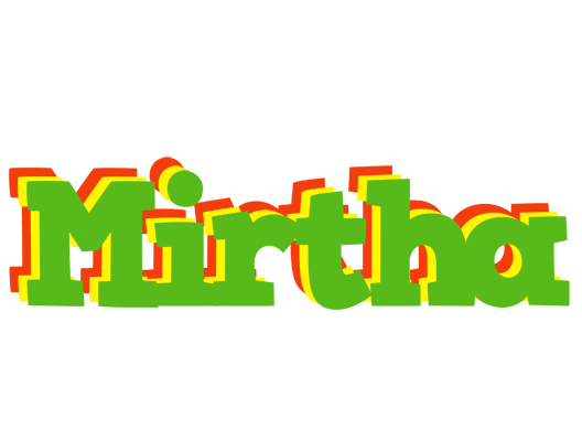 Mirtha crocodile logo