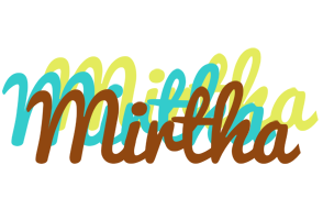 Mirtha cupcake logo