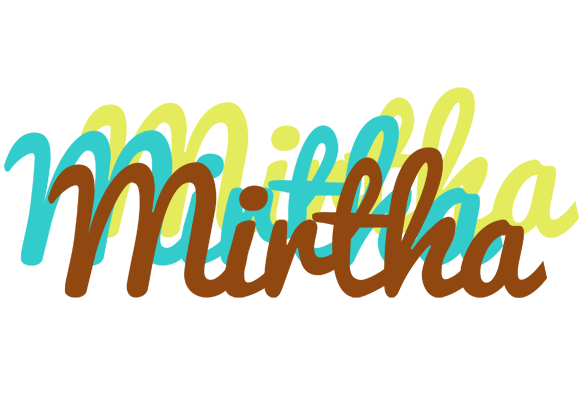 Mirtha cupcake logo