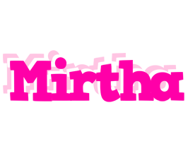 Mirtha dancing logo