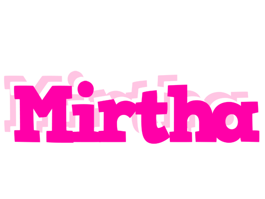 Mirtha dancing logo