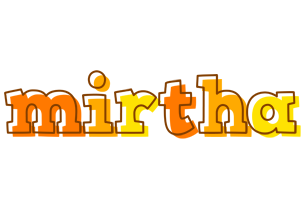 Mirtha desert logo