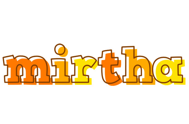 Mirtha desert logo
