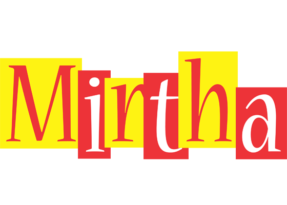 Mirtha errors logo