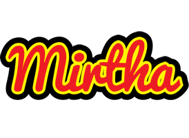 Mirtha fireman logo