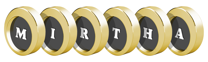 Mirtha gold logo