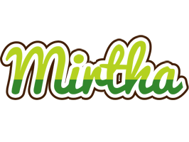 Mirtha golfing logo