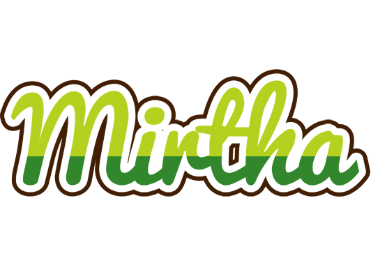 Mirtha golfing logo