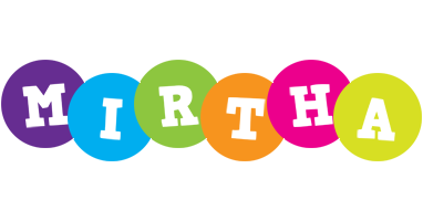 Mirtha happy logo