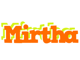 Mirtha healthy logo