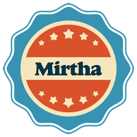 Mirtha labels logo