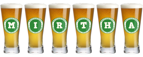 Mirtha lager logo