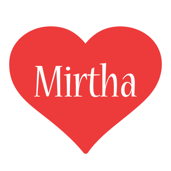 Mirtha love logo