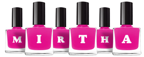 Mirtha nails logo