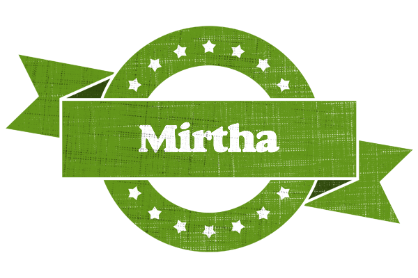 Mirtha natural logo