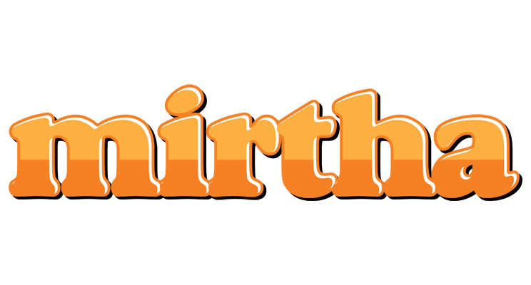 Mirtha orange logo