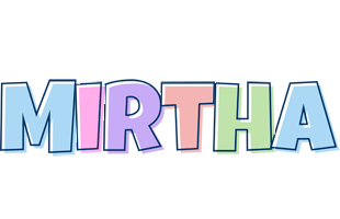 Mirtha pastel logo