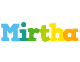 Mirtha rainbows logo