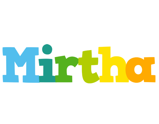 Mirtha rainbows logo