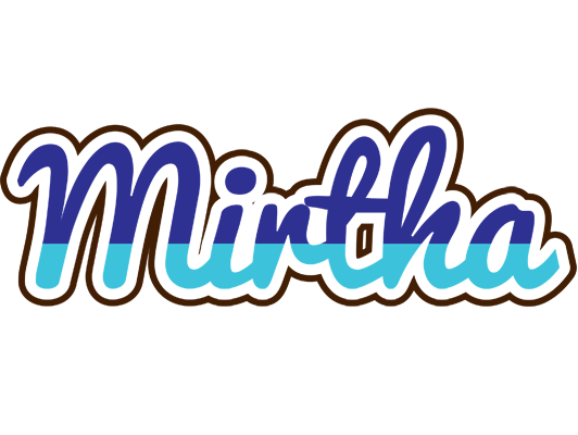 Mirtha raining logo