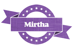 Mirtha royal logo