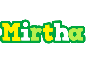 Mirtha soccer logo