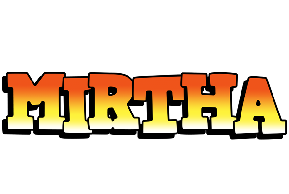 Mirtha sunset logo