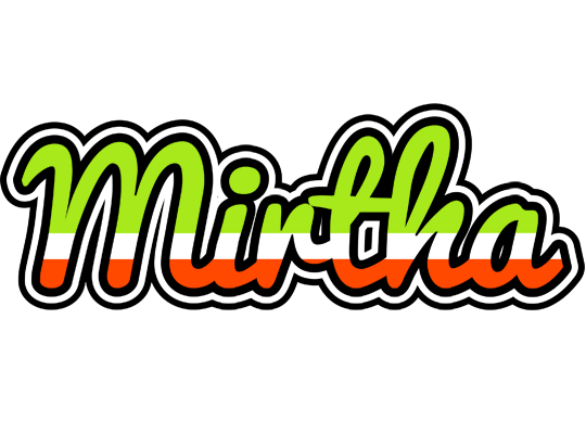 Mirtha superfun logo