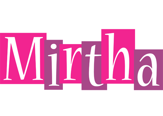 Mirtha whine logo