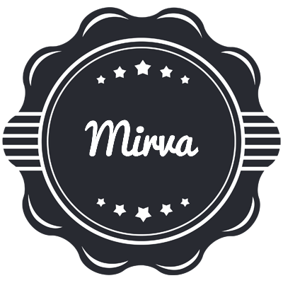Mirva badge logo