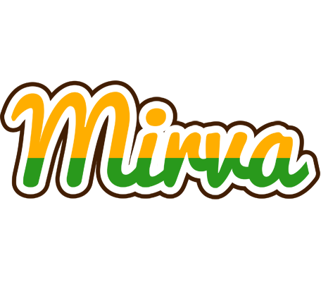 Mirva banana logo
