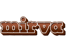Mirva brownie logo