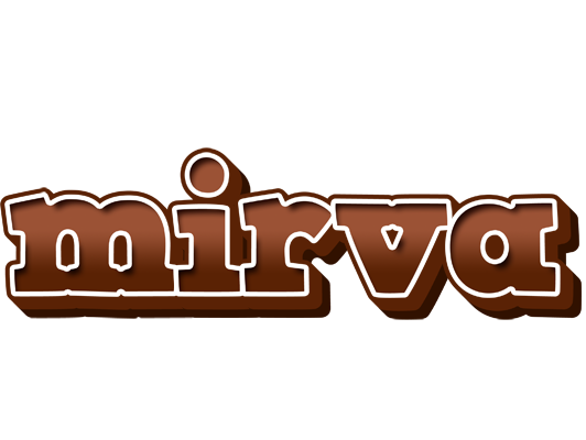 Mirva brownie logo