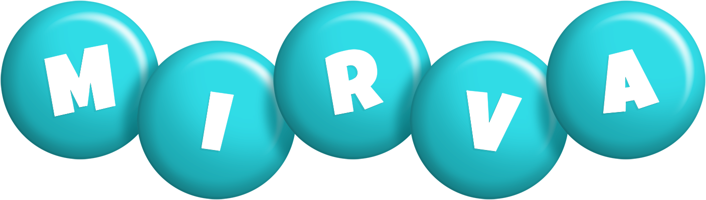 Mirva candy-azur logo