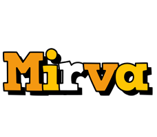Mirva cartoon logo