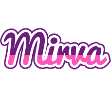 Mirva cheerful logo
