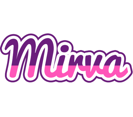 Mirva cheerful logo