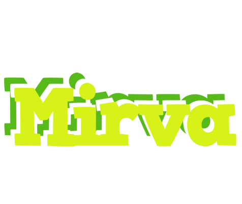 Mirva citrus logo