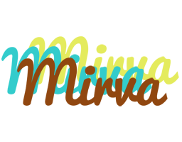 Mirva cupcake logo