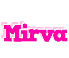 Mirva dancing logo
