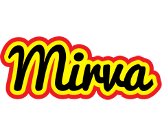 Mirva flaming logo