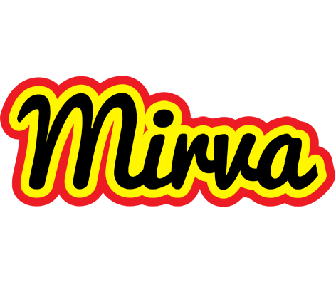 Mirva flaming logo