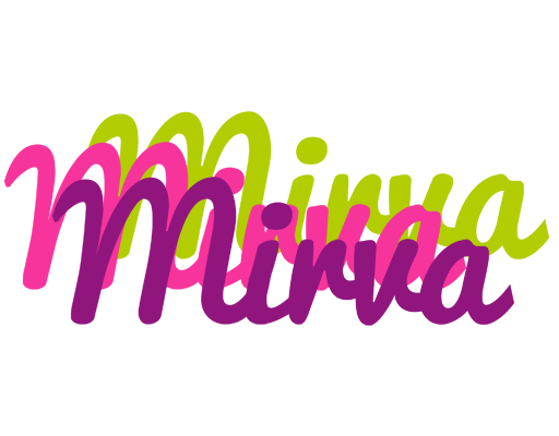 Mirva flowers logo