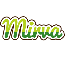 Mirva golfing logo