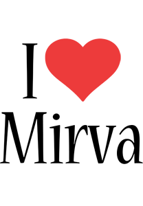 Mirva i-love logo