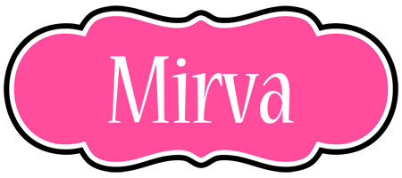 Mirva invitation logo