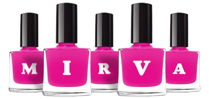 Mirva nails logo