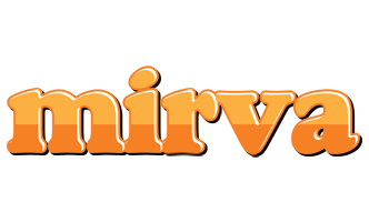 Mirva orange logo