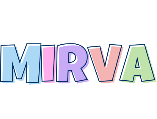 Mirva pastel logo